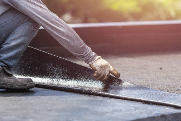 Professional Waterproofing technician working in Ho-Ho-Kus, NJ